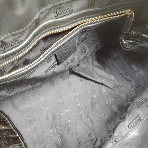 EUC Gucci Hysteria black patent bag - Picture 6 of 7